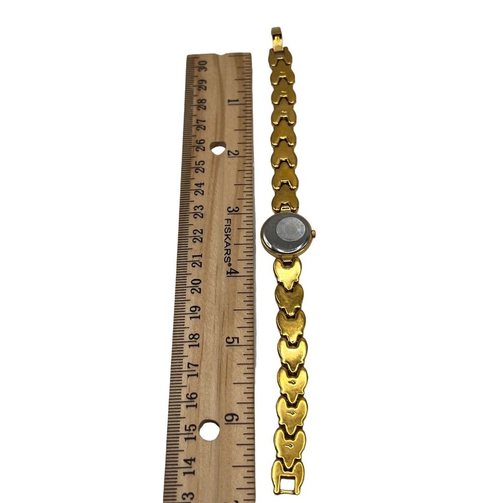 Vintage Citizen Elegance Mother of Pearl Dial Gold Tone Quartz Watch - Picture 6 of 14